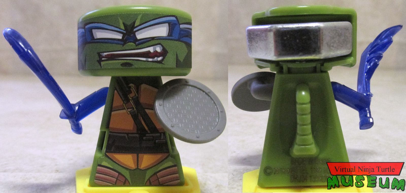 Rip-Spin Warriors 2 Pack Leo front and back