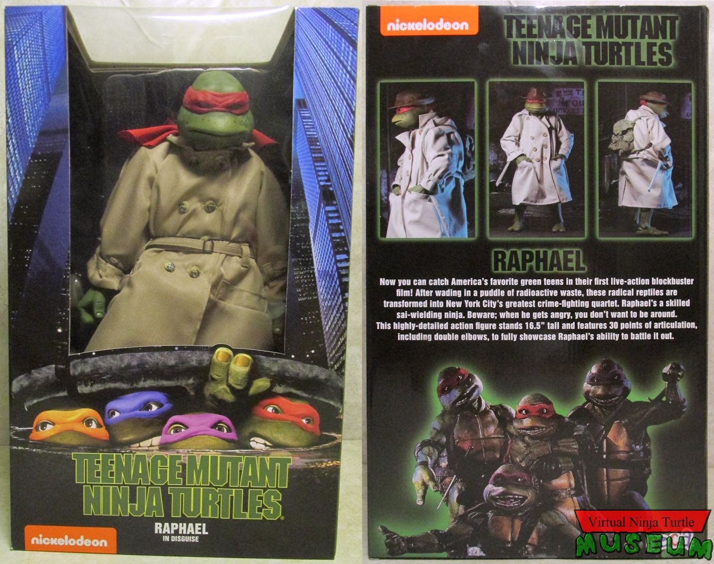 box front and back
