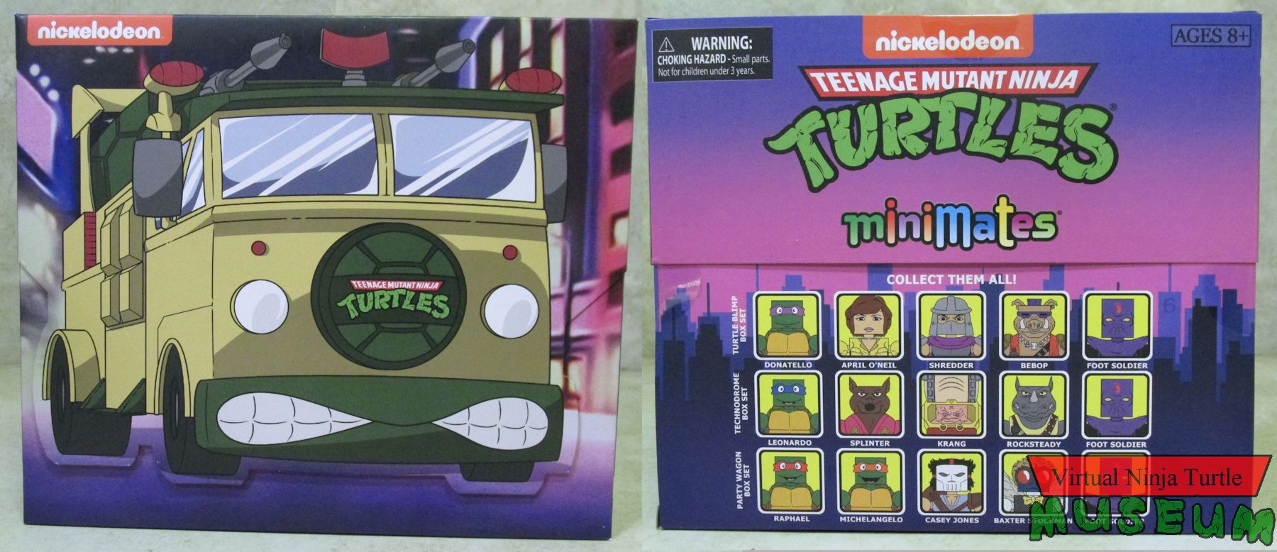 Box with slipcover front and back